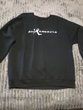 Black Crewneck Sweater - Men